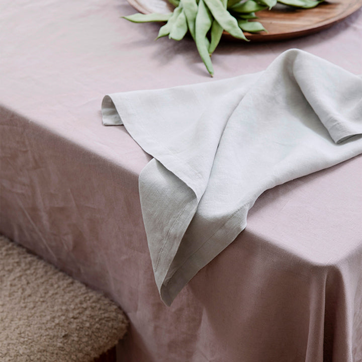 Linen Table Napkins - Smoke Gray