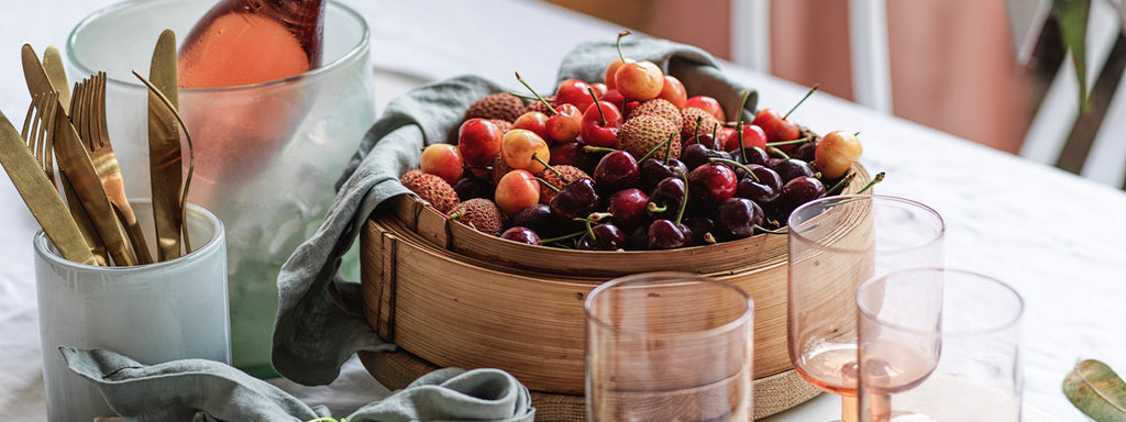 RECIPE | Cherry, Lychee and Star Anise Glazed Ham and Green Mango Salad