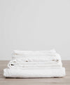 Linen Sheet Set With Pillowcases - White