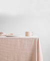 Linen Tablecloth - Blush