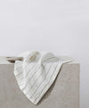 Linen Table Napkins - Pencil Stripe