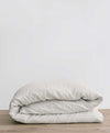 Linen Duvet Cover - Pinstripe