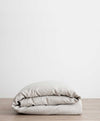 Linen Duvet Cover - Smoke Gray