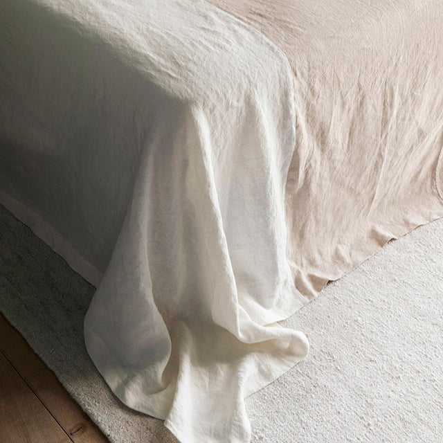 Heavyweight Linen Bedcover - Duo