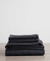 Linen Sheet Set With Pillowcases - Slate