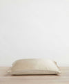 Silk Linen Flip Pillowcase - Natural