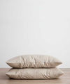 Set of 2 Linen Pillowcases - Natural