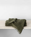 Pure Linen Bath Towel - Forest