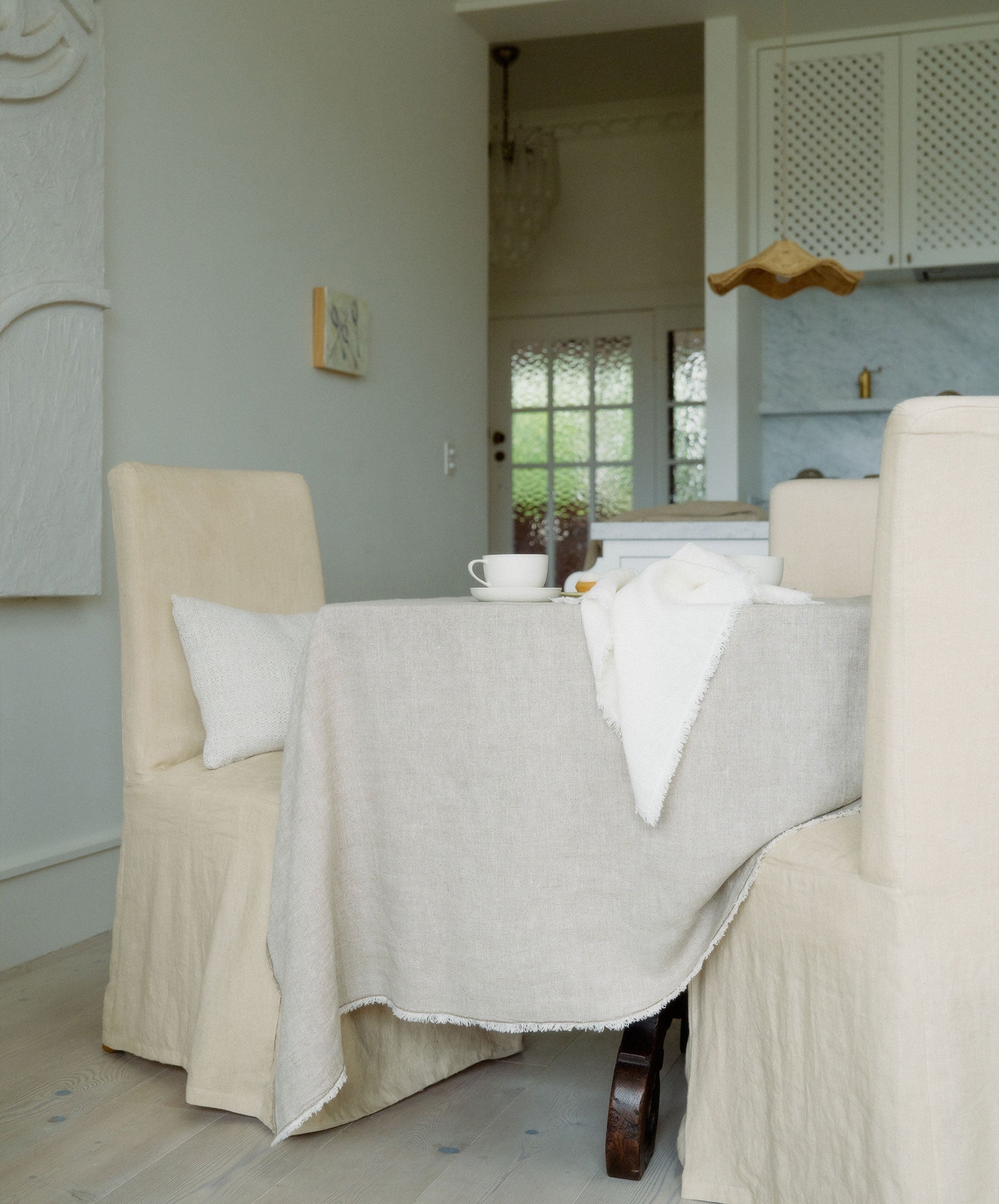Fia Tablecloth - Natural | CULTIVER - USA