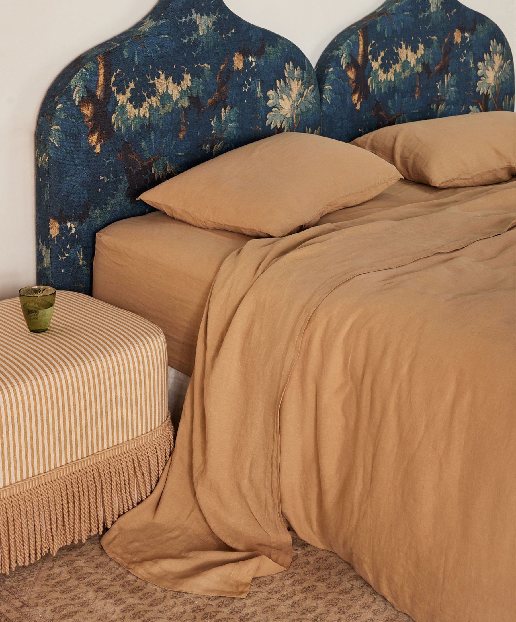 Linen Flat Sheet - Sand | CULTIVER - USA