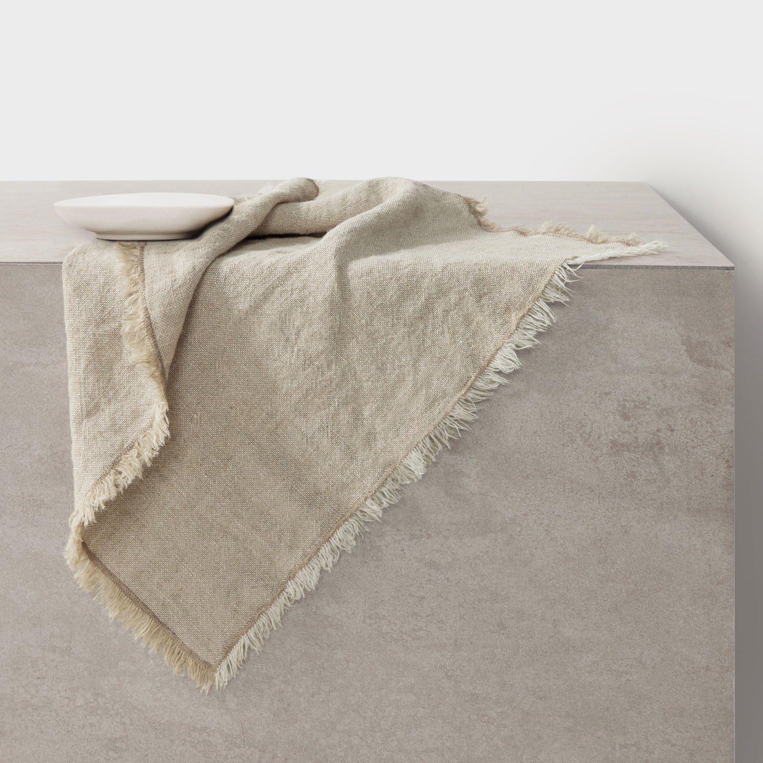 CULTIVER Linen Table Napkins in Sage