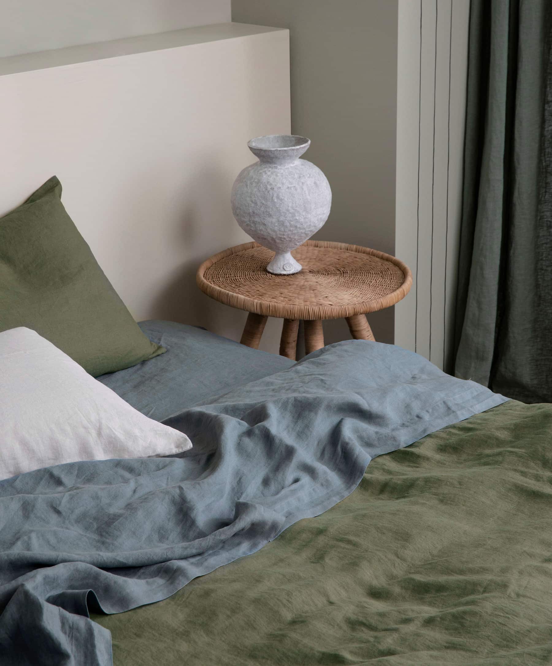 Linen Duvet Cover - Forest | CULTIVER - USA