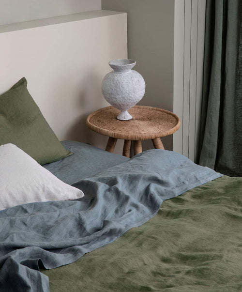 Linen Duvet Cover - Forest | CULTIVER - USA