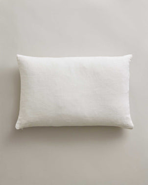 Heavyweight Linen Rectangular Cushion Cover - Ivory