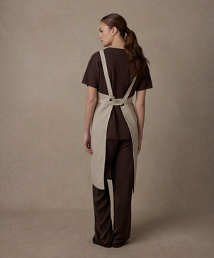 Jude Linen Apron - Natural