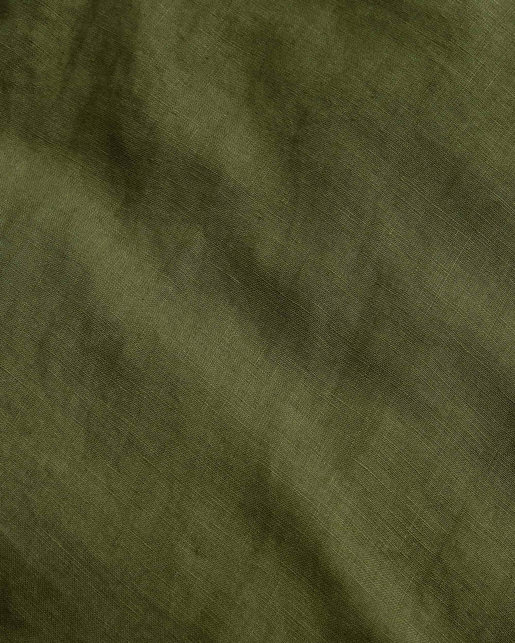 Linen Fitted Sheet - Forest | CULTIVER - USA