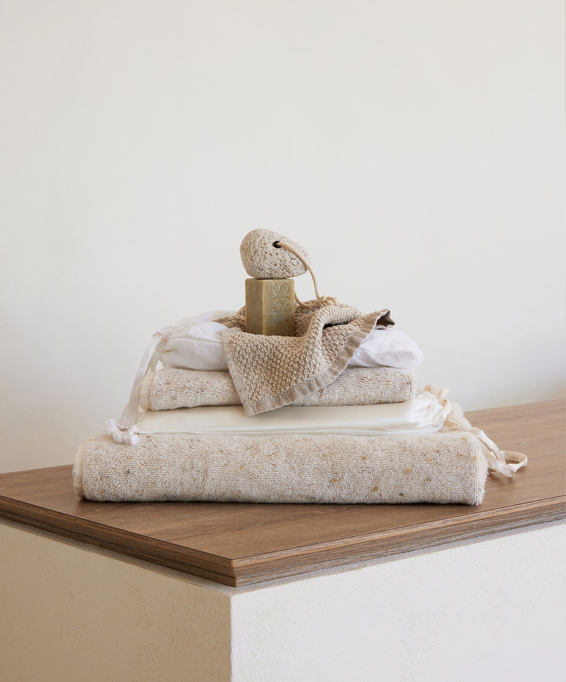 Pure Linen Wash Cloth - Natural