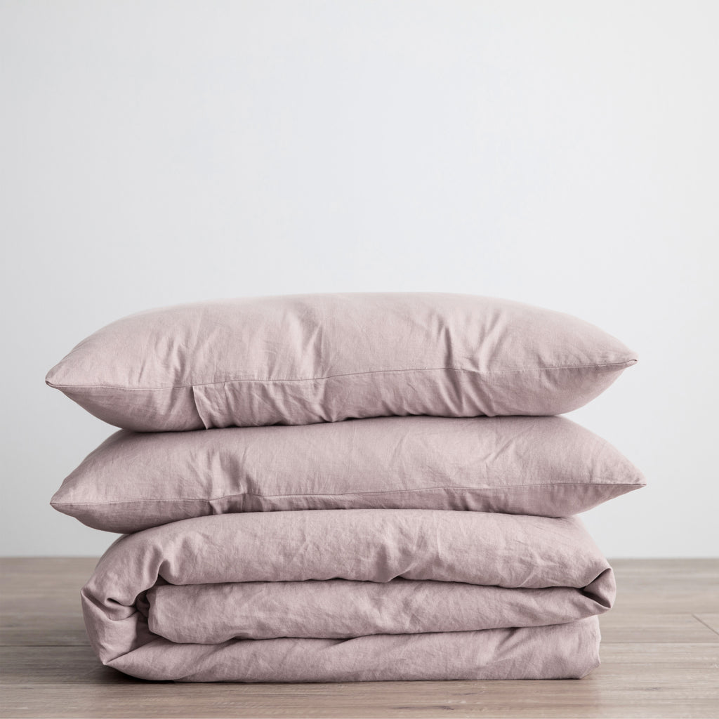 Linen Duvet Cover Set Dusk CULTIVER USA
