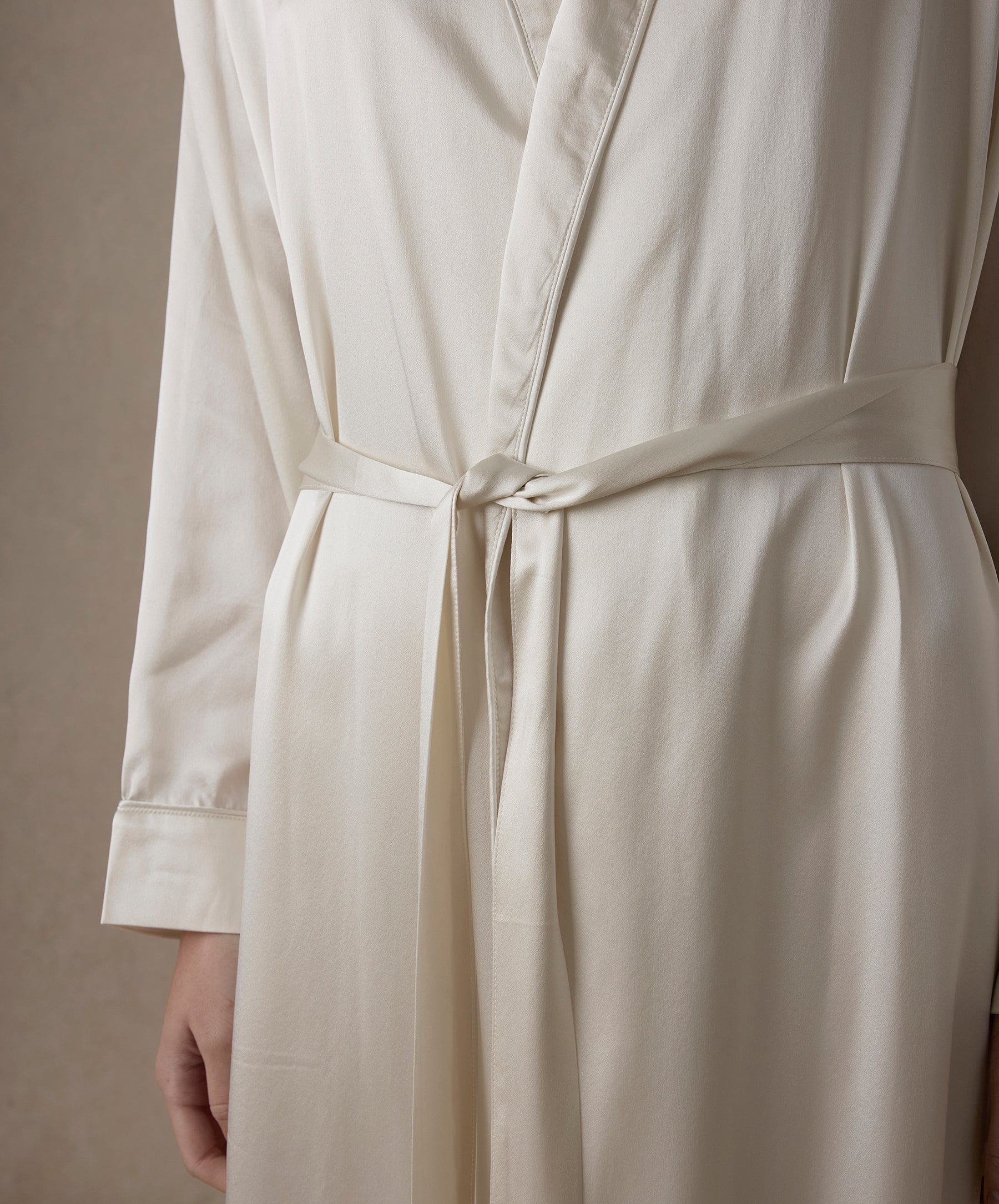 ivory silk dressing gown Silk Works Ivory Women Robe