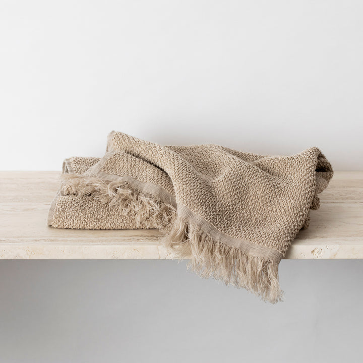 Pure Linen Bath Towel in Natural