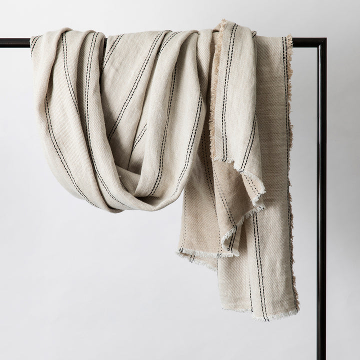 Mira Linen Throw - Ana