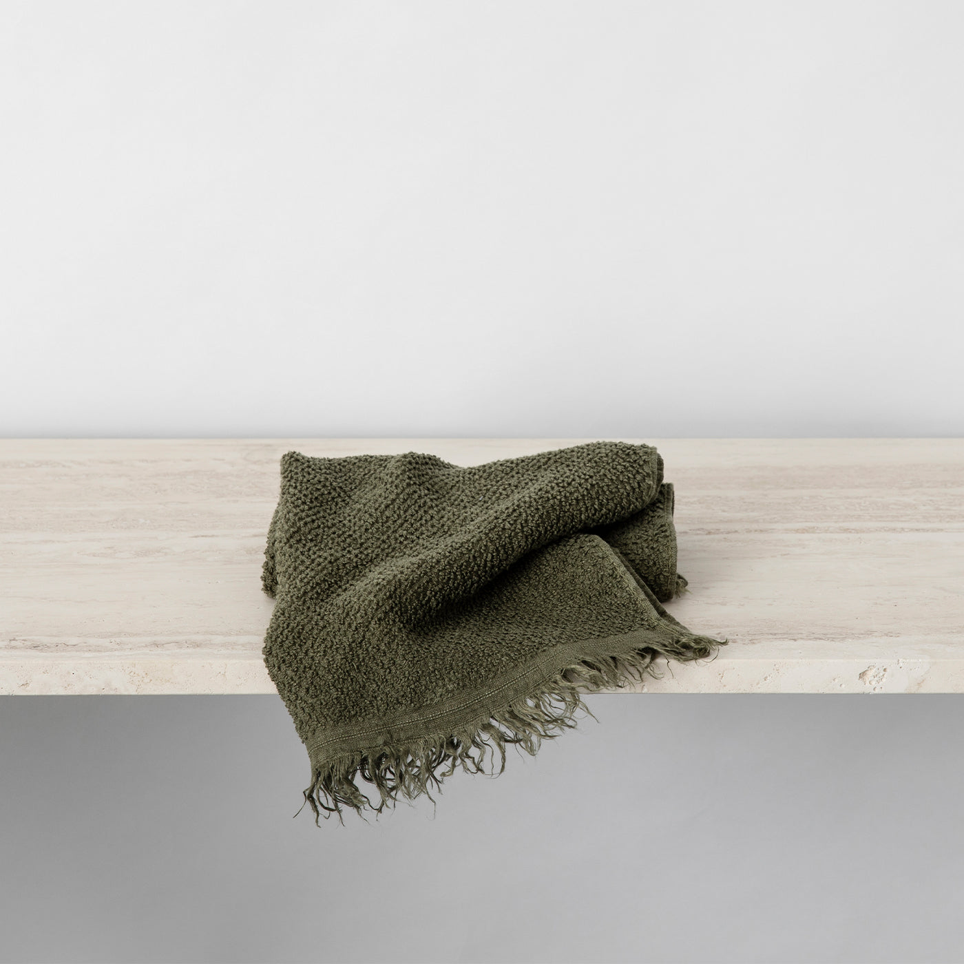 Pure Linen Bath Towel - Forest- CULTIVER- USA