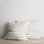 Set of 2 Linen Euro Pillowcases - Cedar Stripe