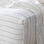 Linen Fitted Sheet - Pencil Stripe. Sizes: Queen, King