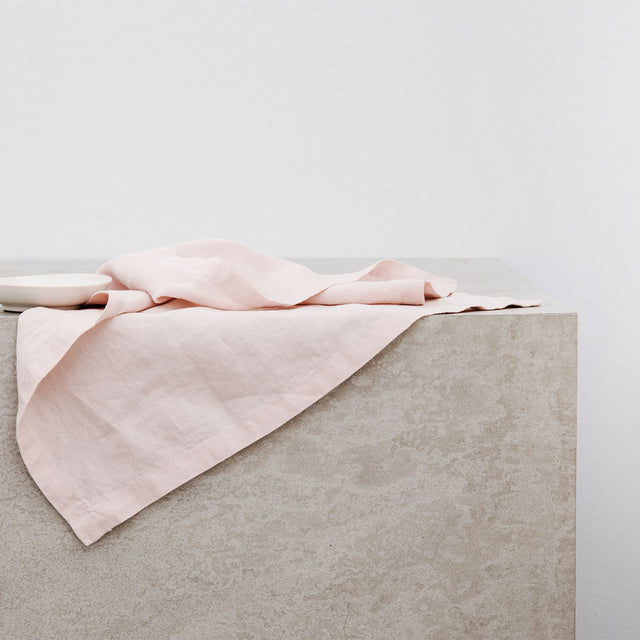 Linen Table Napkin - Blush