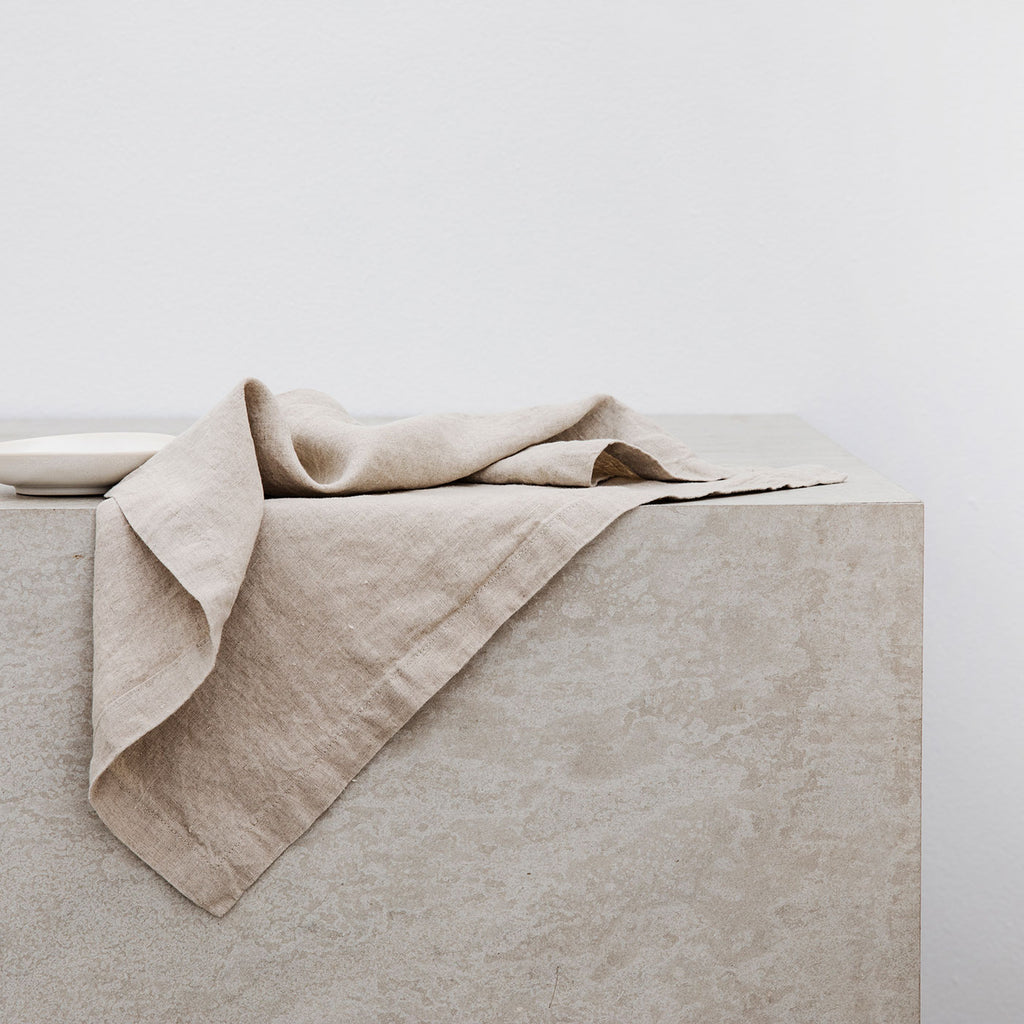 Linen Table Napkins - Natural